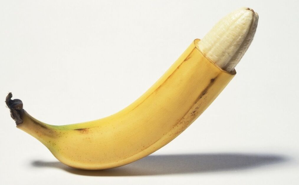 Η μπανάνα μιμείται την ουρά και τη μεγέθυνση